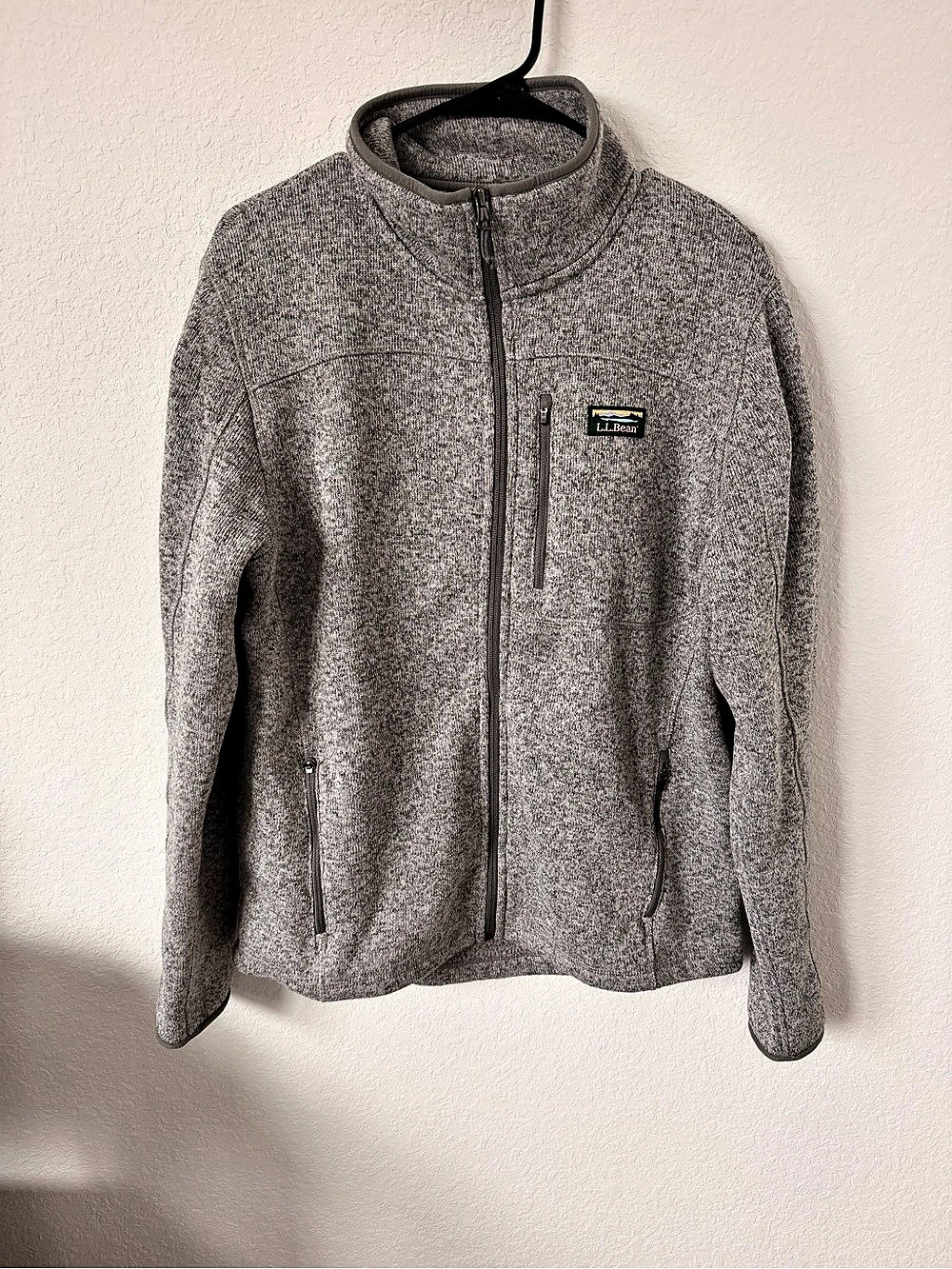 L.L.Bean Men's L.L.Bean Sweater Fleece Full-Zip Jacket Sweater Fleece Full-Zip